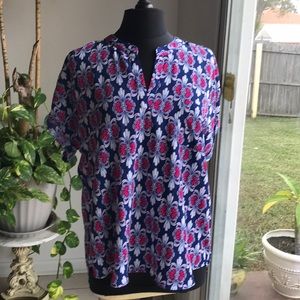 Nouvida women floral shirt , Sz XL